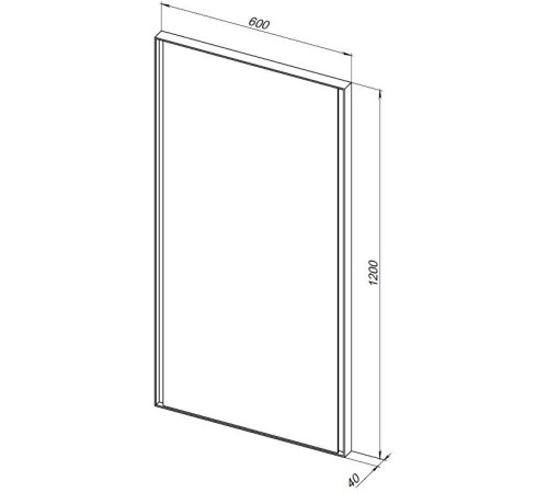 Зеркало Allen Brau Infinity 60 1.21020.WT белый