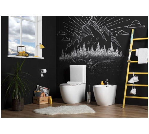 Сливной бачок Aquanet Cetus-C2 BL-102N-TPT