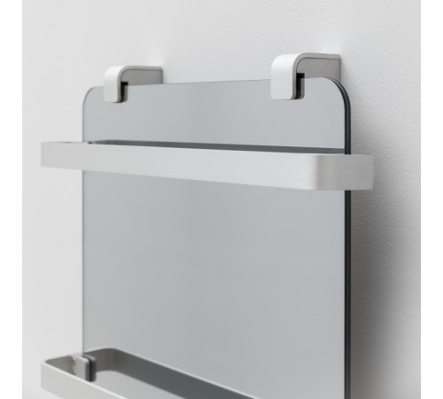 Рейлинг для полотенцесушителя Allen Brau Infinity 8.21007.BA серебро браш