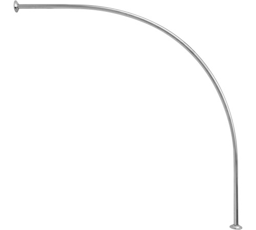 Карниз для ванны Aquanet Fregate полукруглый 120х120