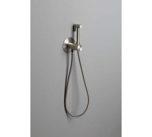 Смеситель с гигиеническим душем Allen Brau Liberty 5.33005-BN (с внутренней частью) никель браш