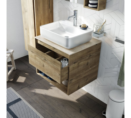 Раковина накладная Aquanet City-2