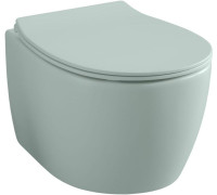 Чаша подвесного унитаза Allen Brau Fantasy 4.11004.MT мятный