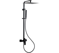 Душевая стойка Allen Brau Infinity 5.21012-31 черный матовый