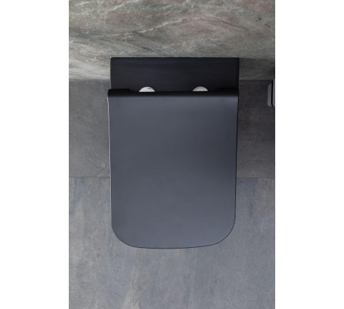 Чаша подвесного унитаза Allen Brau Infinity 4.21011.31 черный матовый