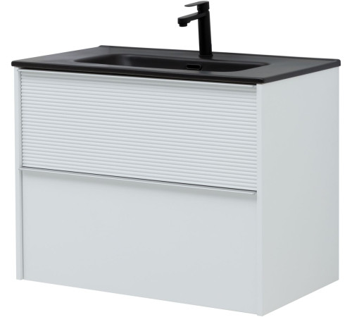 Тумба под раковину Aquanet Вита 80 белый матовый