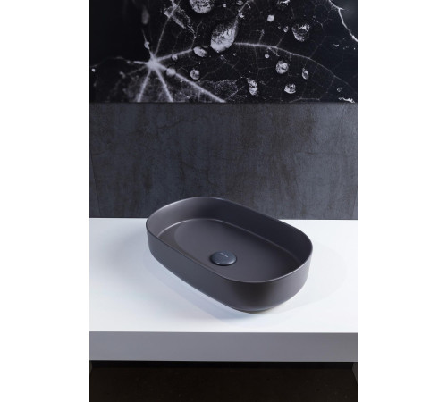Раковина накладная Allen Brau Fantasy 55 4.11022.AN антрацит