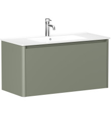Тумба под раковину Allen Brau Gravity 100 1.370014.CGM олива матовый