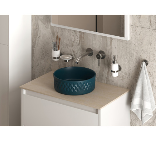 Стакан Allen Brau Priority 6.31002-BN белый/никель браш