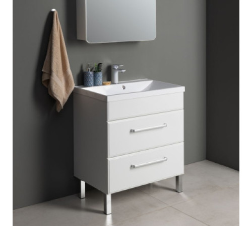 Тумба под раковину Aquanet Лукка 75 белый