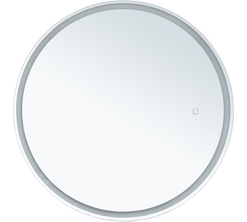 Зеркальный шкаф Aquanet Оптима 70 белый, с LED подсветкой