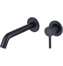 Смеситель для раковины Allen Brau Priority 5.31030-31 (с внутренней частью) черный матовый