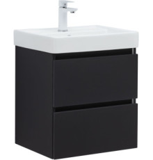 Тумба под раковину Aquanet Вега 2.0 50 черный