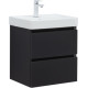 Тумба под раковину Aquanet Вега 2.0 50 черный