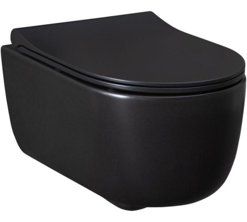 Чаша подвесного унитаза Allen Brau Priority 4.31002.31 черный матовый