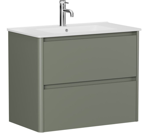 Тумба под раковину Allen Brau Gravity 80 1.370009.CGM олива матовый