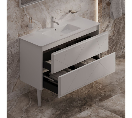 Тумба под раковину Allen Brau Paris 120 1.360003.AM антрацит матовый