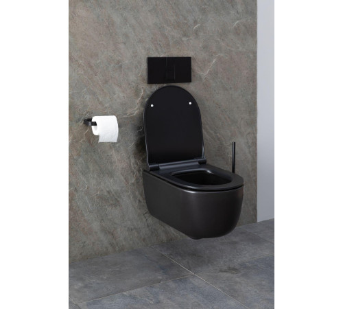 Чаша подвесного унитаза Allen Brau Priority 4.31002.31 черный матовый