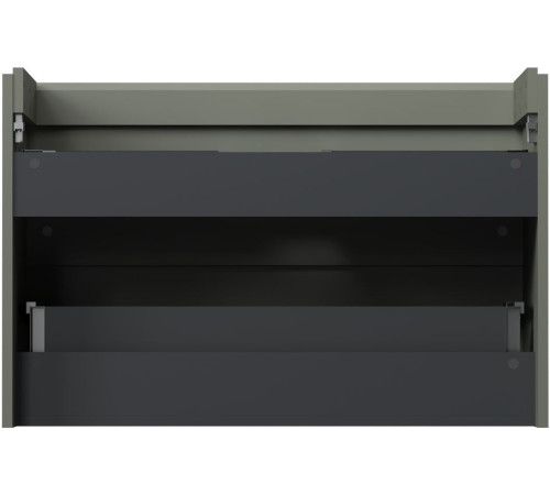 Тумба под раковину Allen Brau Infinity 85 1.210026.CGM олива матовый