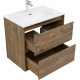 Тумба под раковину Aquanet Милан 70 дуб рустикальный