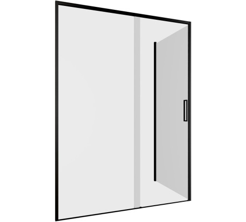 Душевой уголок Aquanet Pleasure Evo 140x90 AE65-140x90-BT профиль черный, прозрачное стекло