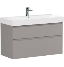 Тумба под раковину Allen Brau Infinity 100 1.210027.PGM платина матовый