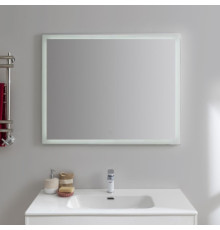 Зеркало Aquanet Гласс 100 белый LED