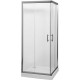 Душевой уголок Aquanet Alfa Cube NAA1142 100x100, прозрачное стекло