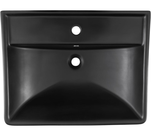 Раковина Aquanet Ирис 60 черная матовая