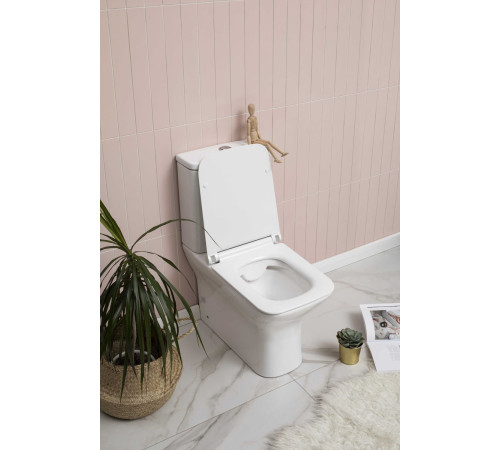 Чаша напольного унитаза Aquanet Rimless Cube-C CL-12248B