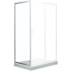 Боковая стенка Aquanet SP-0800A 80, прозрачное стекло