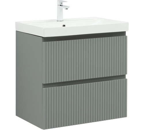 Тумба под раковину Aquanet Джейн (Flat) 70 мисти грин