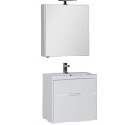 Мебель для ванной Aquanet Латина 70 белый (2 ящика)