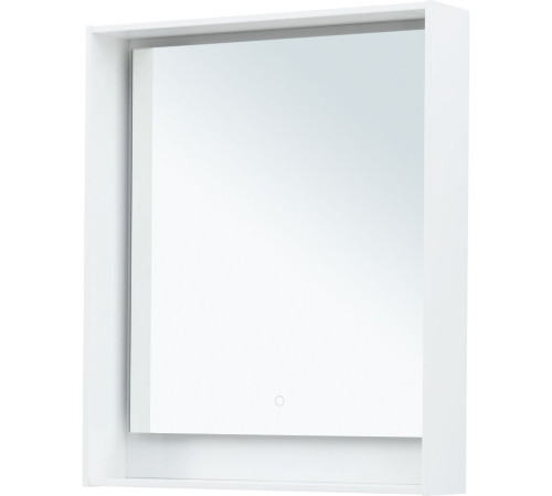 Зеркало Aquanet Милан 70 белый глянец