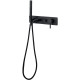 Смеситель для ванны с душем Allen Brau Priority 5.31006-31 (с внутренней частью) черный матовый