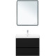 Тумба под раковину Aquanet Вега 2.0 70 черный