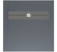 Душевой поддон Allen Brau Infinity 90x90 8.21001-BGM синий матовый