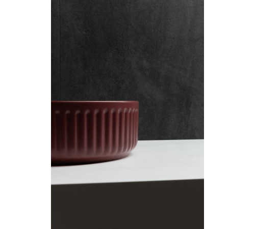 Раковина накладная Allen Brau Fantasy Line 36 4.11032.BD бордо