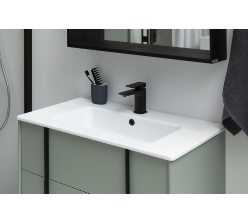 Тумба под раковину Allen Brau Reality 100 1.32007.CGM олива матовый