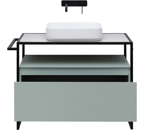 Тумба под раковину Allen Brau Priority 100 1.31003.PWM папирус матовый