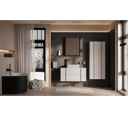 Тумба под раковину Allen Brau Reality 100 1.32007.WM белый матовый