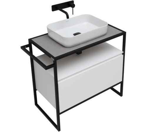 Тумба под раковину Allen Brau Priority 80 1.31002.WM белый матовый