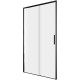 Душевая дверь Aquanet Pleasure Evo 100 AE65-N100-BT профиль черный, прозрачное стекло