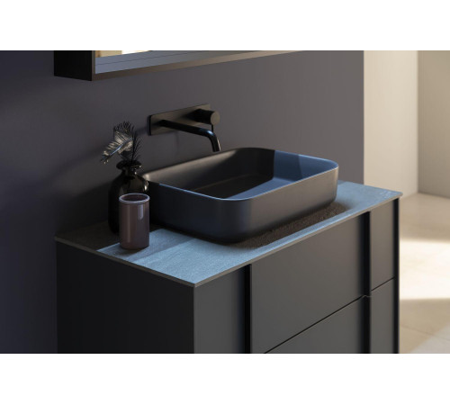 Раковина накладная Allen Brau Fantasy 50 4.11021.AN антрацит