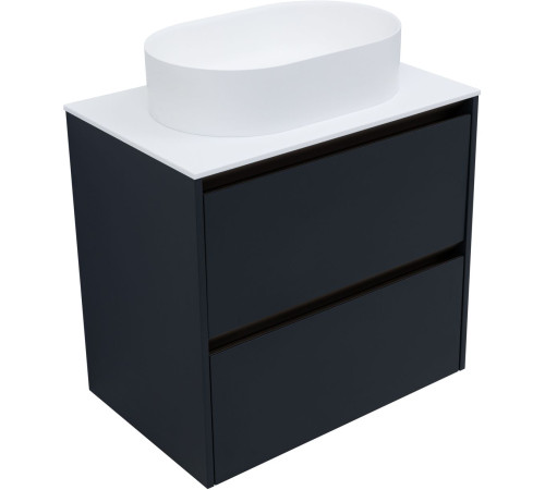 Тумба под раковину Allen Brau Activity 70 1.34011.AM антрацит матовый/олива браш