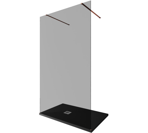 Душевая перегородка Allen Brau Infinity 2 120 3.21048.60.T медь браш