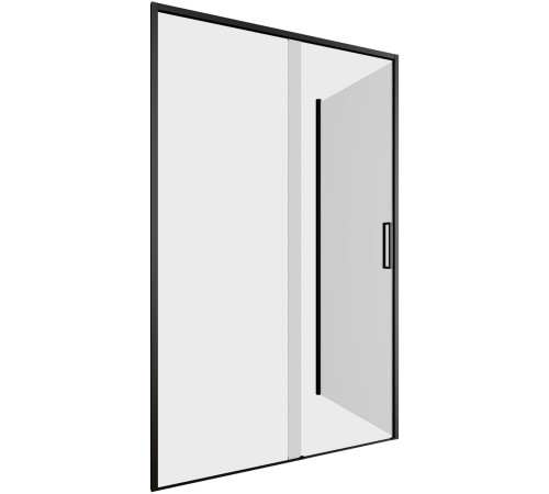 Душевой уголок Aquanet Pleasure Evo 120x90 AE65-120x90-BT профиль черный, прозрачное стекло