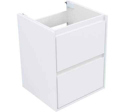 Тумба под раковину Aquanet Милан 50 белый глянец