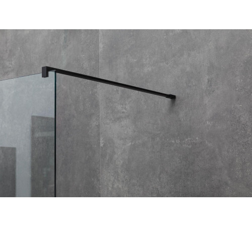 Душевая перегородка Allen Brau Infinity 1 140 3.21027.BBA черный браш