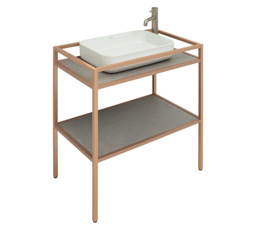 Консоль под раковину Allen Brau Liberty 75 1.33002.60 медь браш